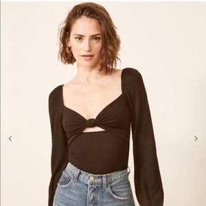 Reformation Rosalind Top (Small)